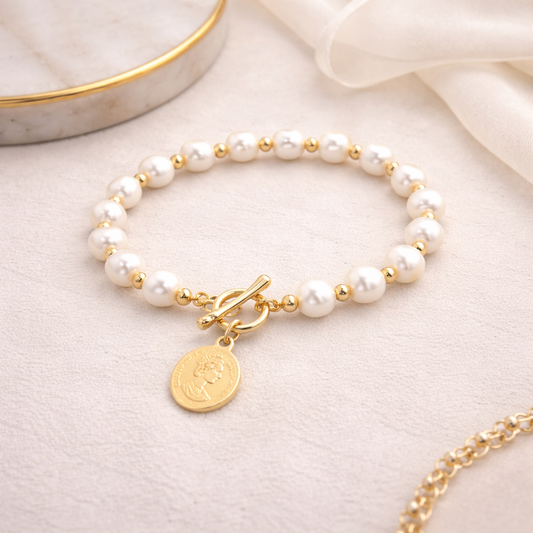 Dive Island Pearl Bracelet