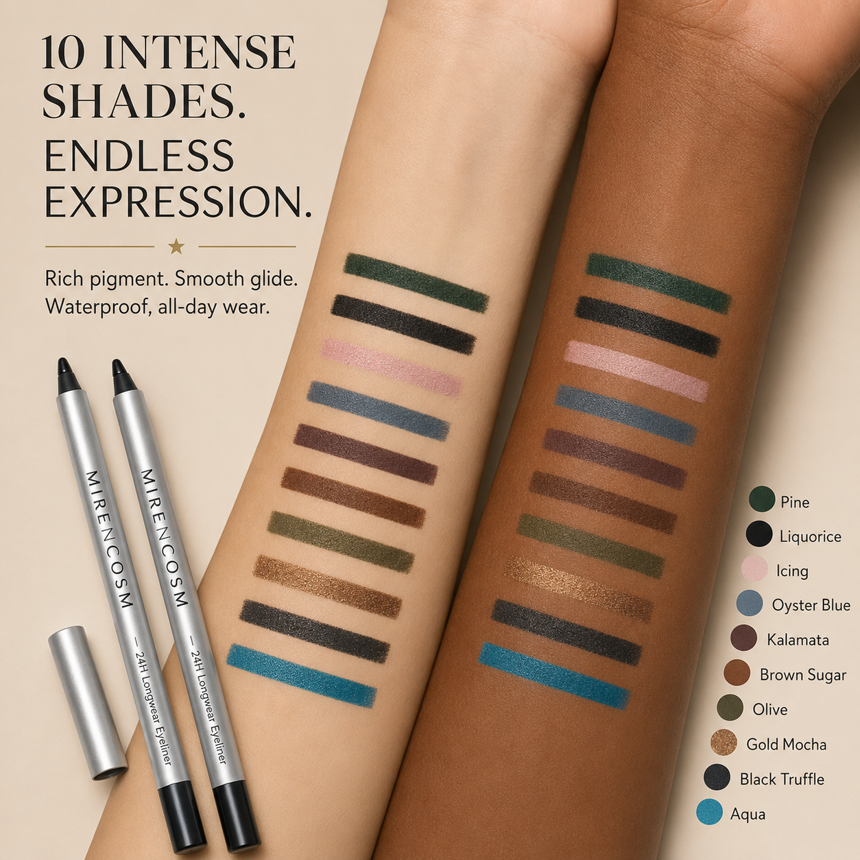 Buy 1 Get 1 Free — 24H Waterproof Eyeliner That Won’t Smudge
