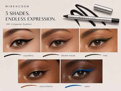 Buy 1 Get 1 Free — 24H Waterproof Eyeliner That Won’t Smudge