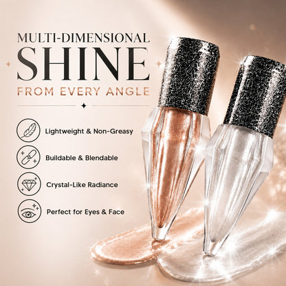 ⏰Buy one and get one free ✨ Starlight Shimmer Liquid Eyeshadow & Highlighter — One Product, Endless Glow! ✨