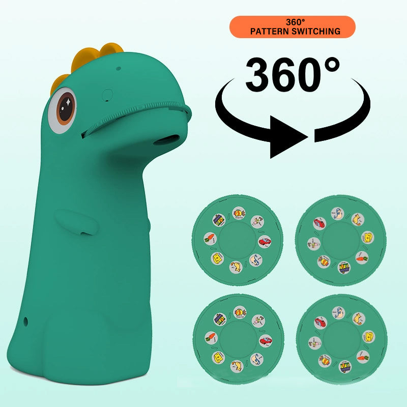 2026 Cute Dinosaur Drawing Projector & Night Light