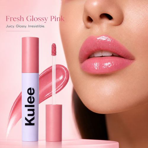Kulee High-Shine Lip Gloss — Non-Sticky Color in 9 Shades