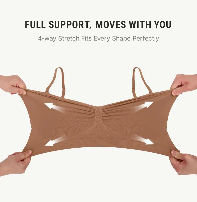 Mirencosm Women Jelly Bras Wirefree Full Coverage No Underwire Everyday Bras Comfortable Wireless Padded Tshirt Bra