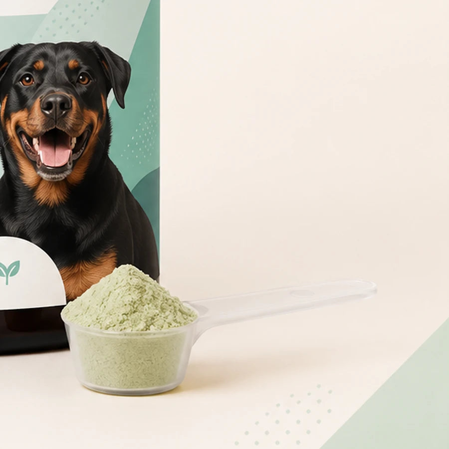 Scoop of Mirencosm dental powder